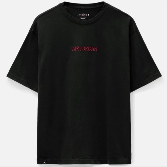 JORDAN Air Jordan WORDMARK Tee Short Sleeve Crewneck T-Shirt Spell Out Sz XXL - Picture 13 of 13
